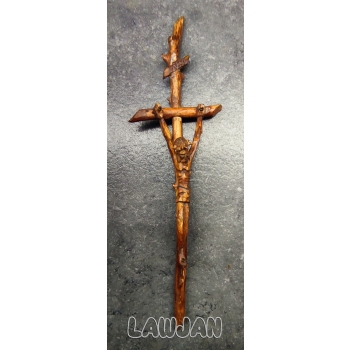 Jezus na krzyżu 32,5cm - rzeźba