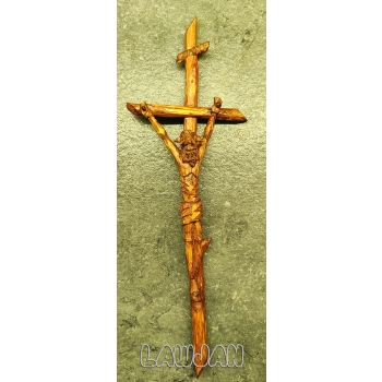 Jezus na krzyżu 27,5cm - rzeźba