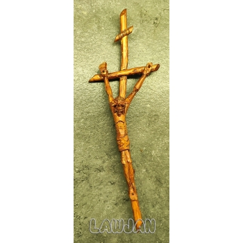 Jezus na krzyżu 31cm - rzeźba