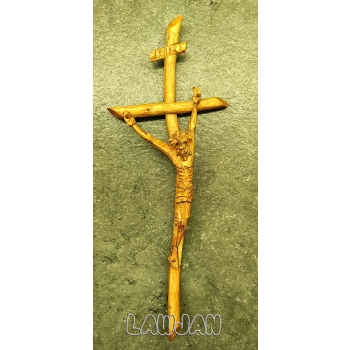 Jezus na krzyżu 27cm - rzeźba