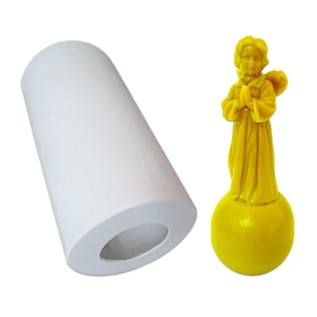 Aniołek na kuli forma do gipsu