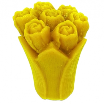 Bukiet róż forma silikonowa do świec z wosku pszczelego oraz parafiny