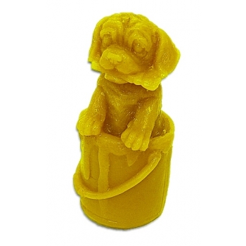 Pies w puszce farby 3D forma do świec